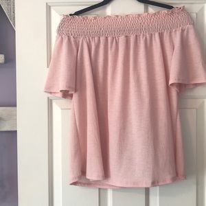 MTS off the shoulder top M